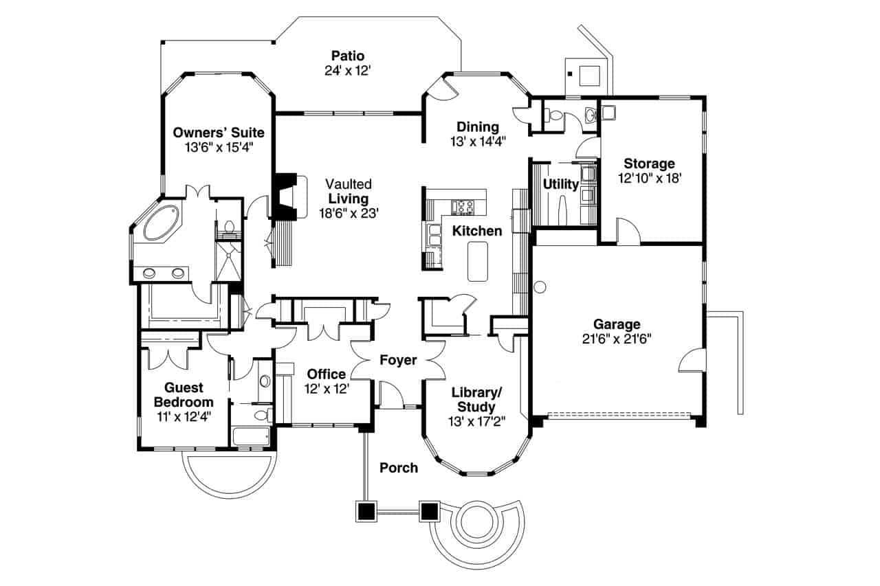 Floor Plan Main Level