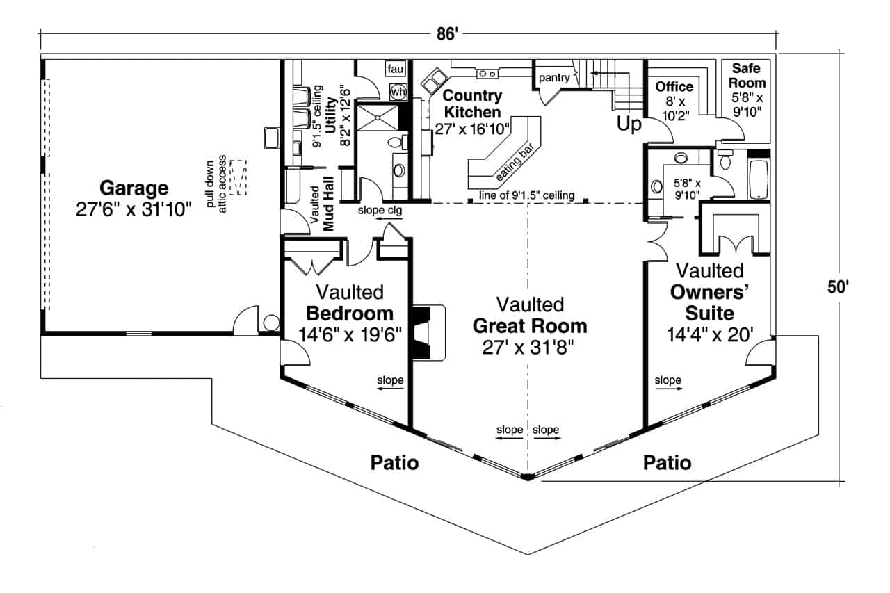 Floor Plan Main Level