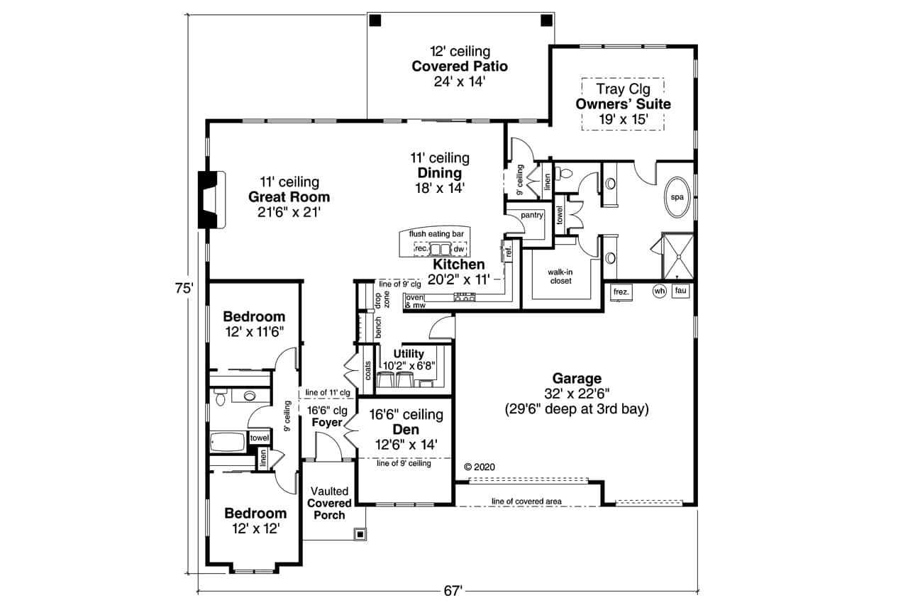 Floor Plan First Story