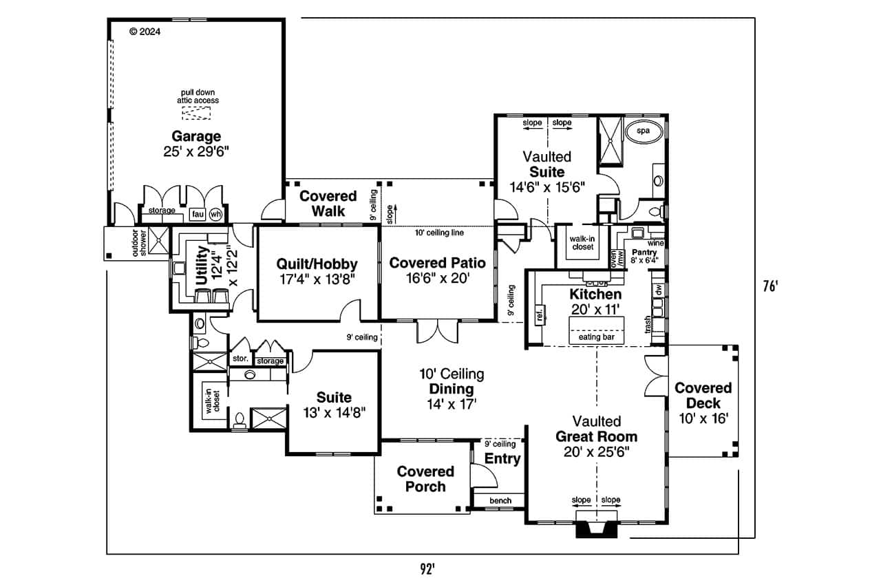 Floor Plan First Story