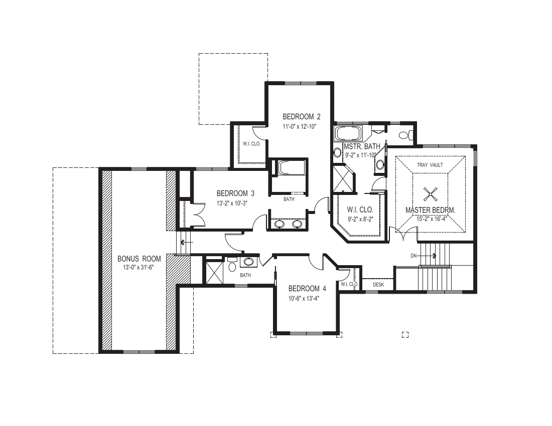 Floor Plan Second Story
