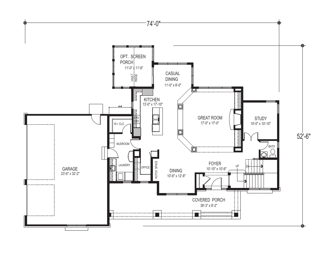 Floor Plan First Story