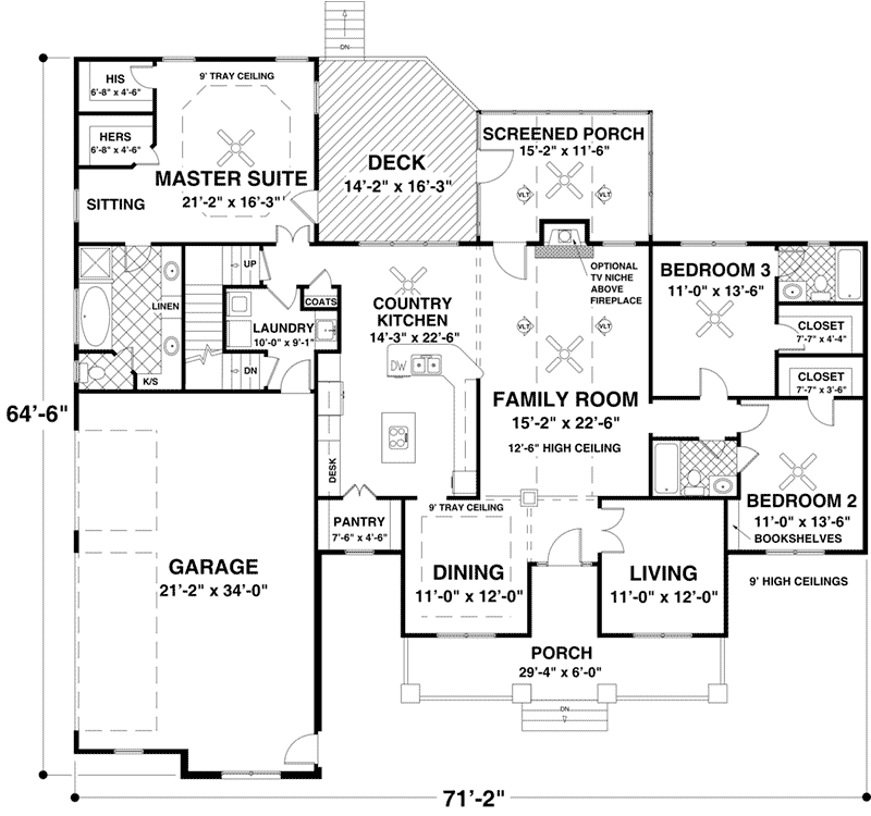 Floor Plan Main Level