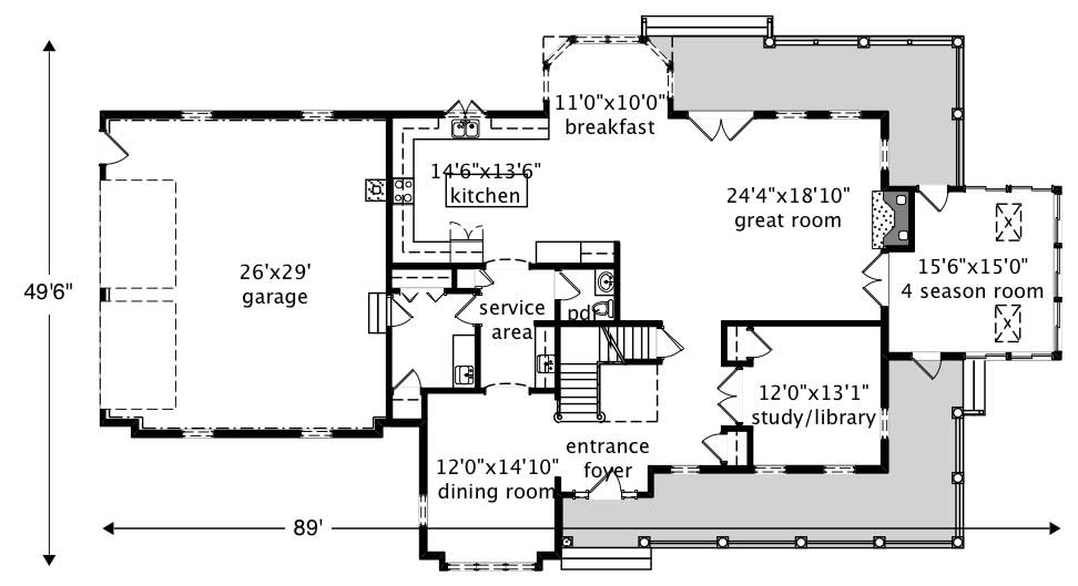 Floor Plan First Story