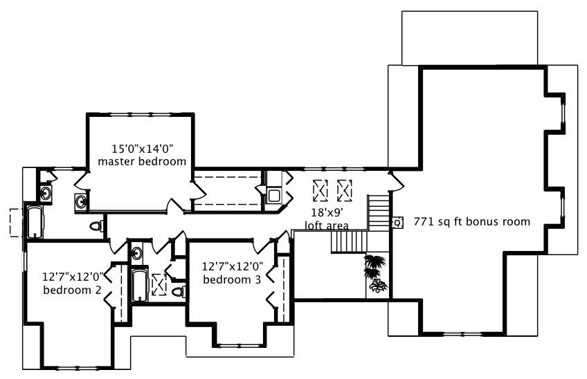 Floor Plan Second Story