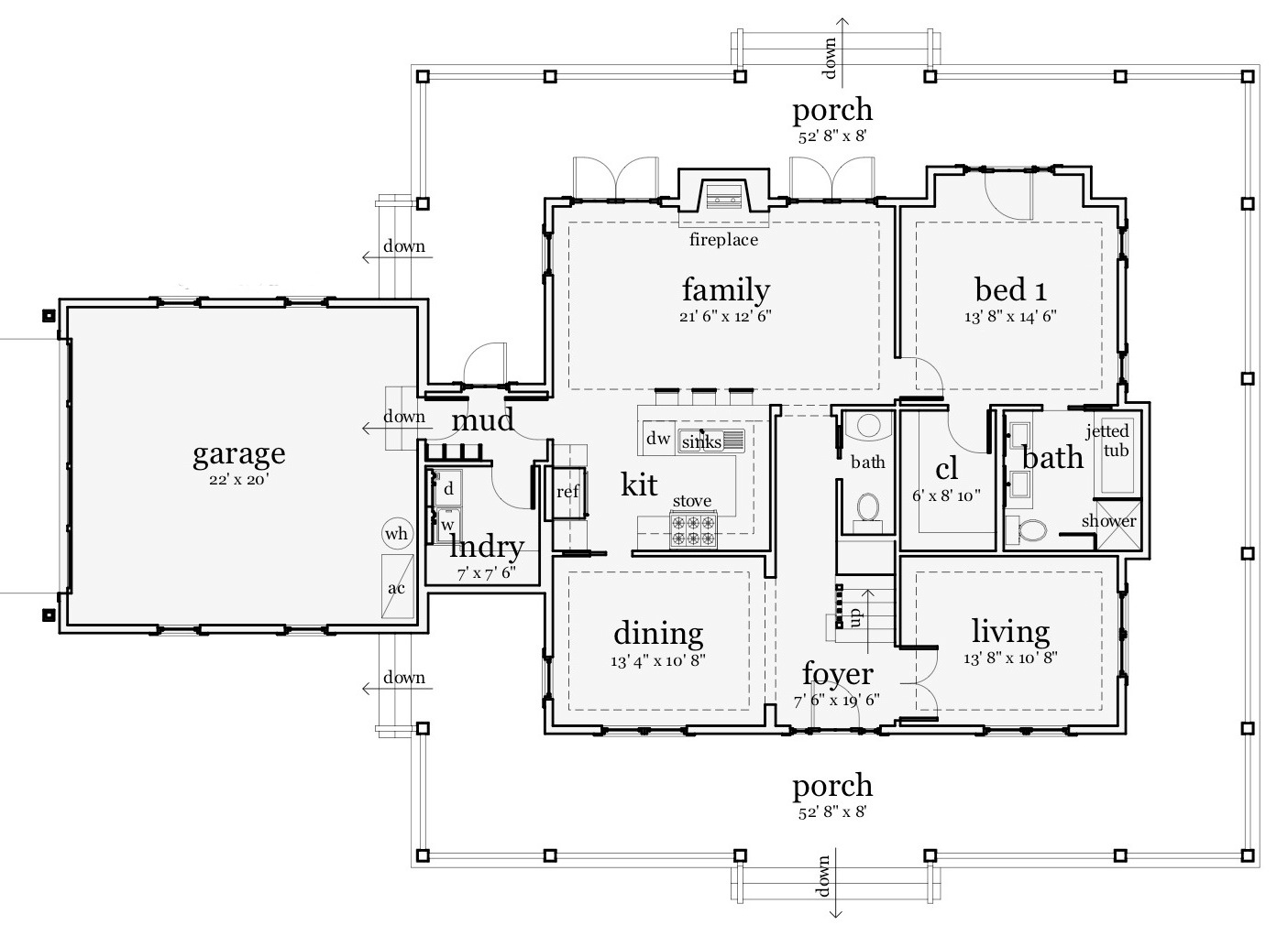 Floor Plan Main Level