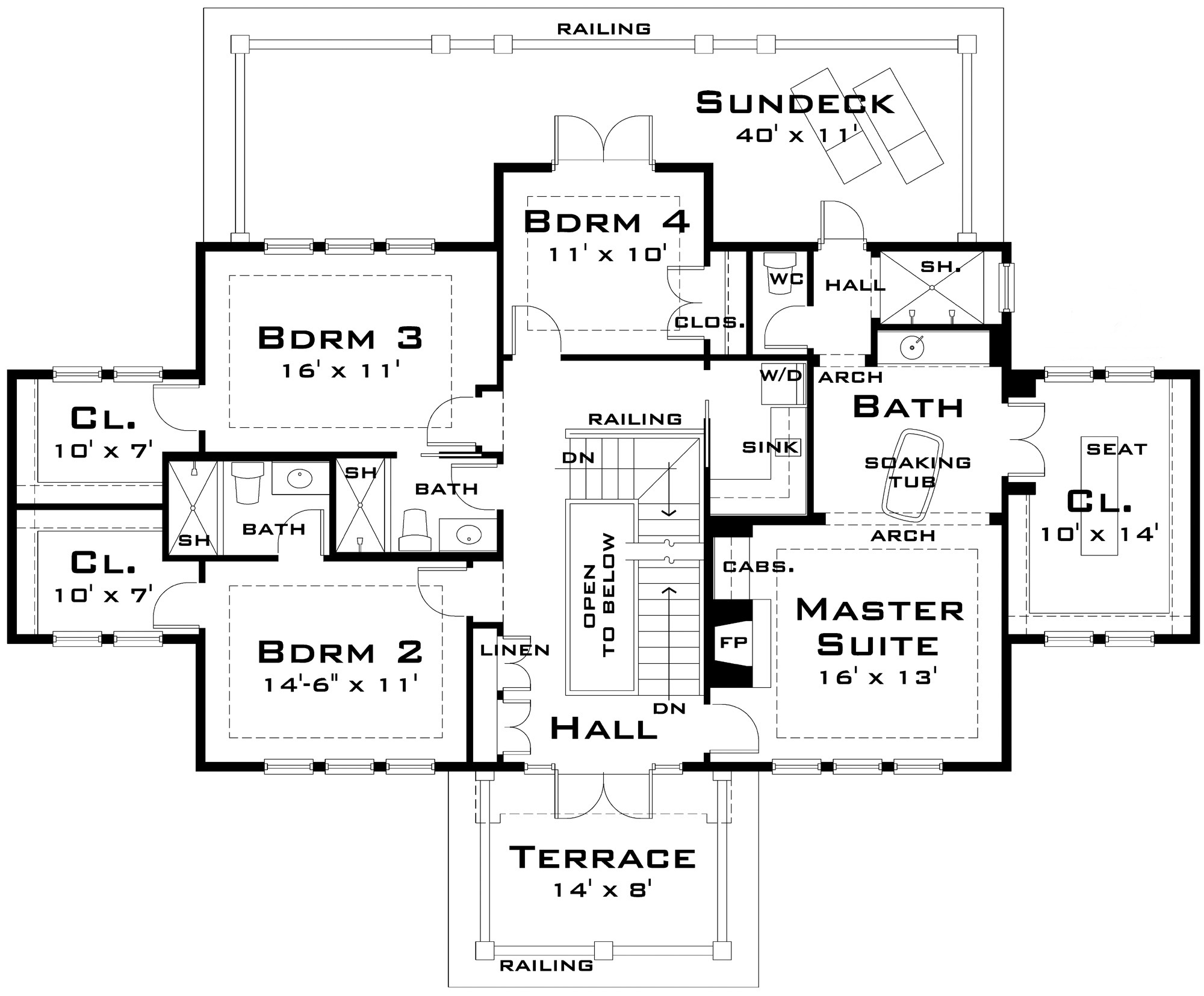 Floor Plan Upper Level