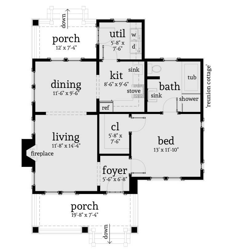Floor Plan Main Level