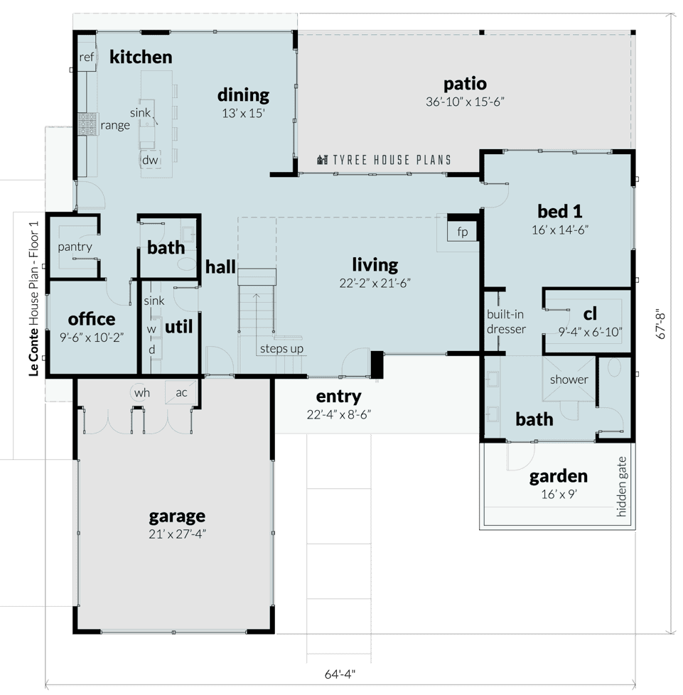 Floor Plan First Story