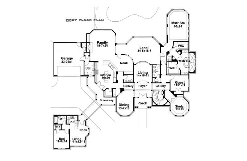 Floor Plan Main Level