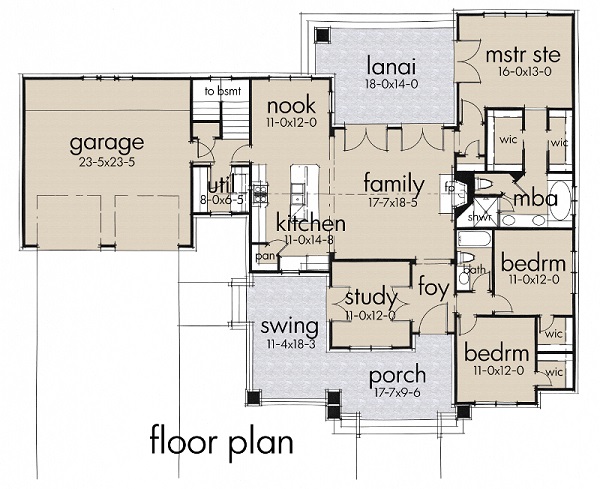 Floor Plan Main Level
