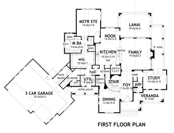 Floor Plan Main Level