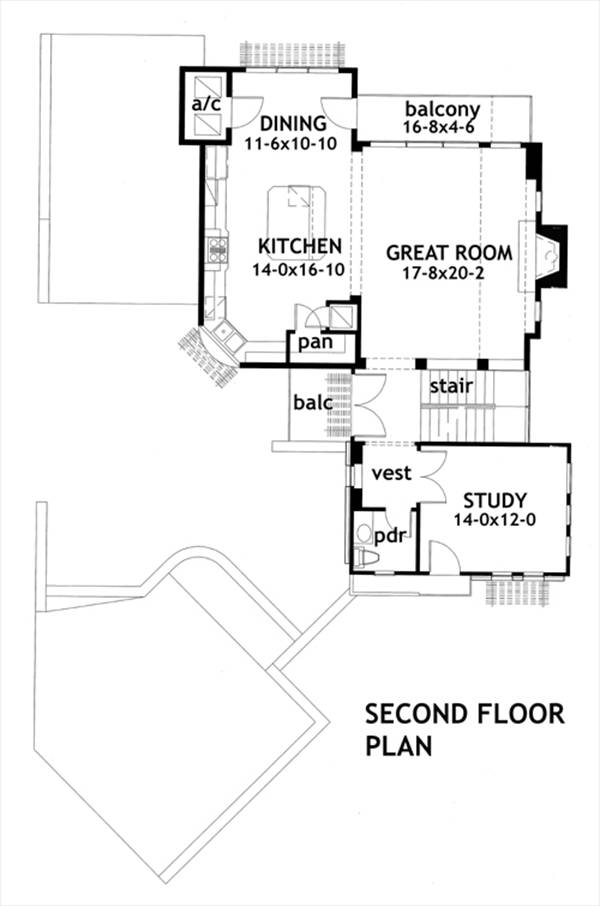 Floor Plan Upper Level