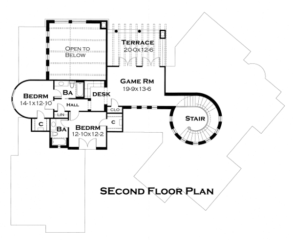 Floor Plan Upper Level