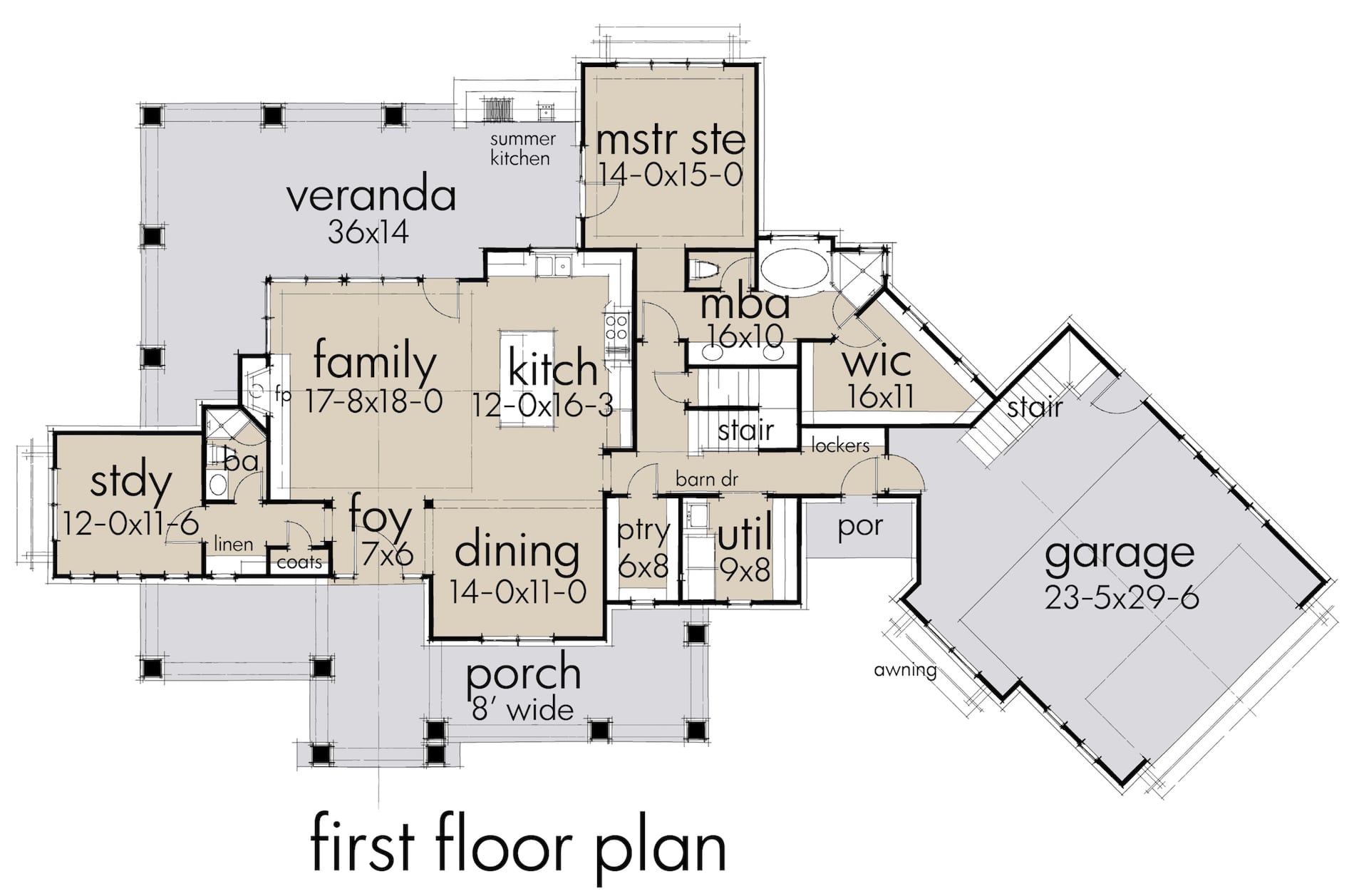 Floor Plan Main Level