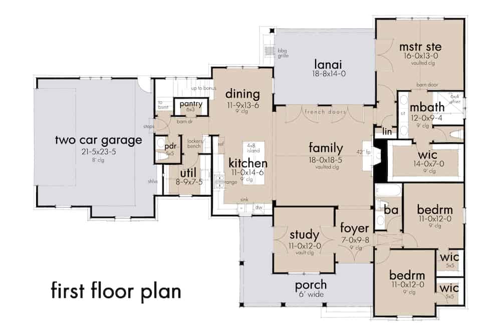 Floor Plan Main Level