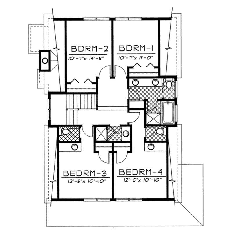 Upper Floor Plan