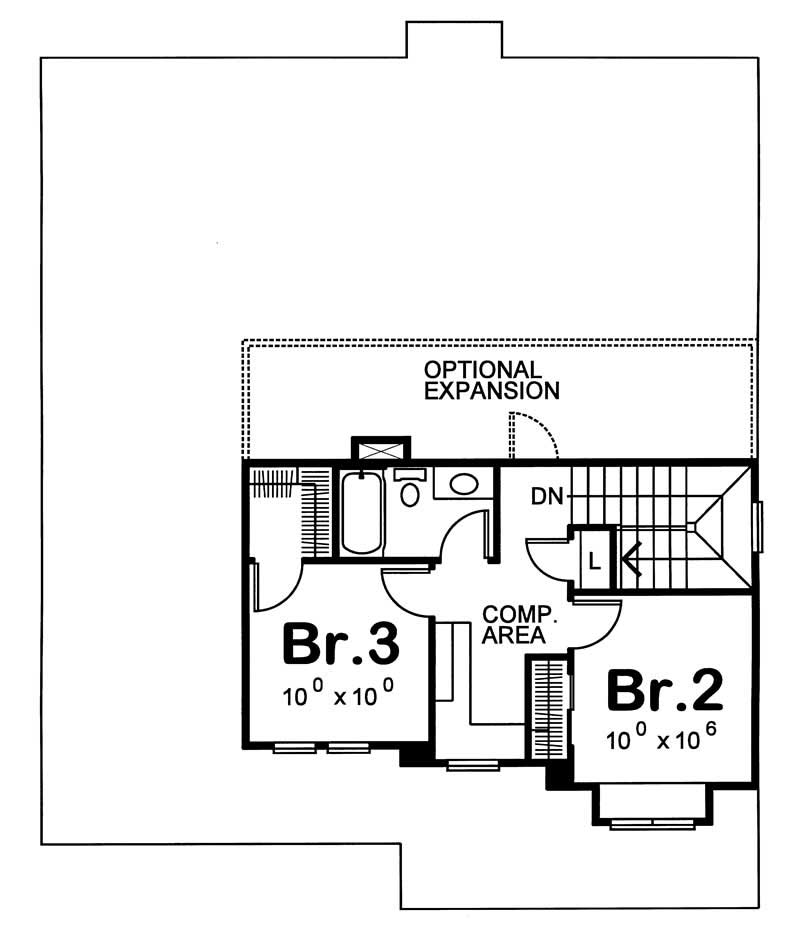Upper Level Floor Plan