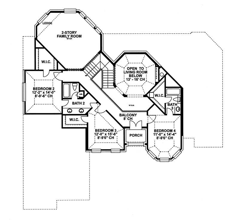 Upper Level Floor Plan