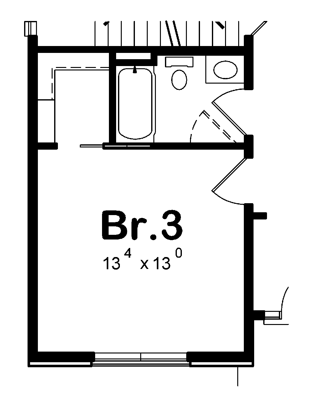 Floor Plan Bonus Room