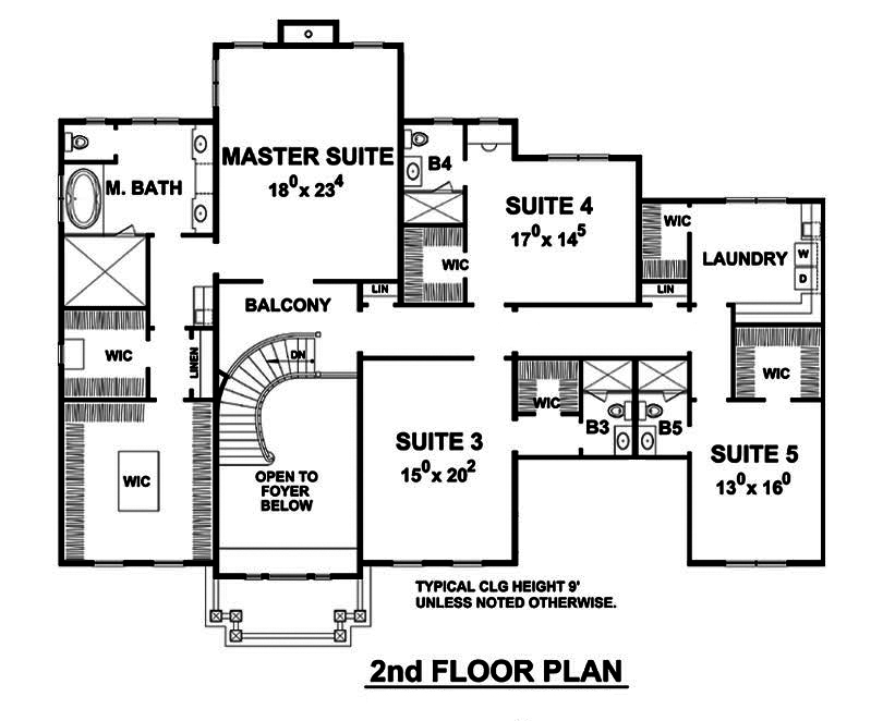 Floor Plan Upper Level