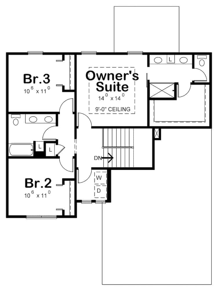 Floor Plan Upper Level