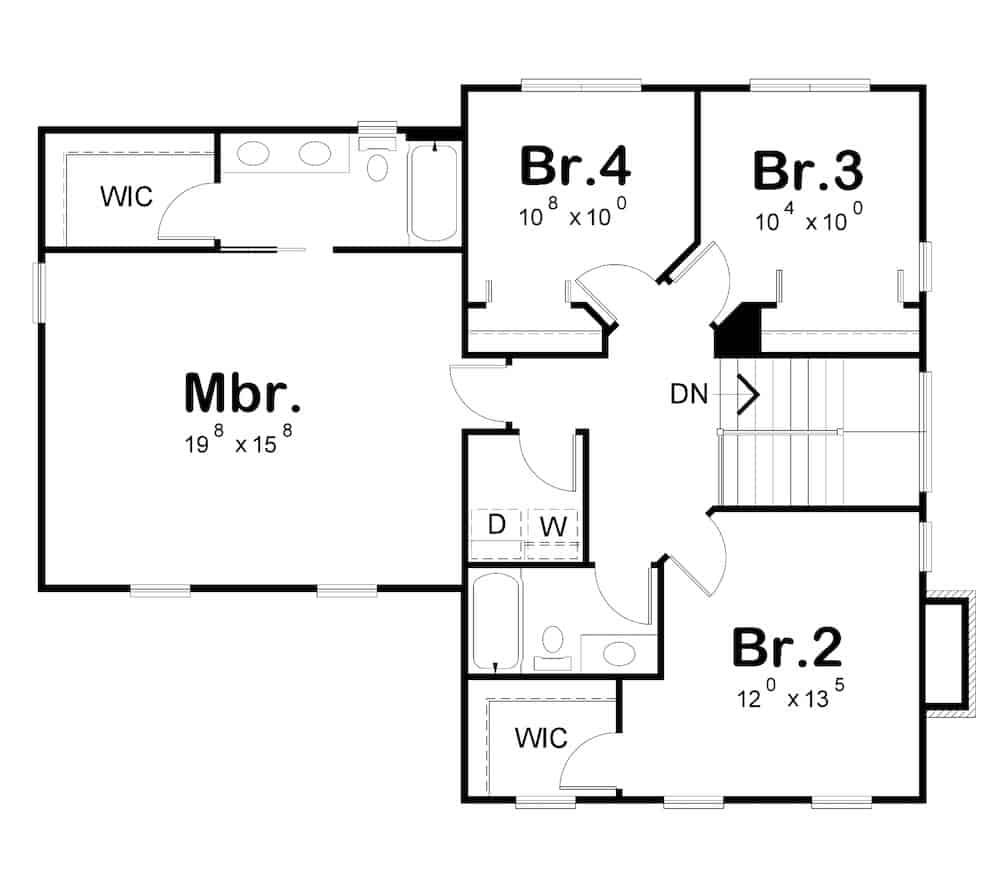 Floor Plan Upper Level