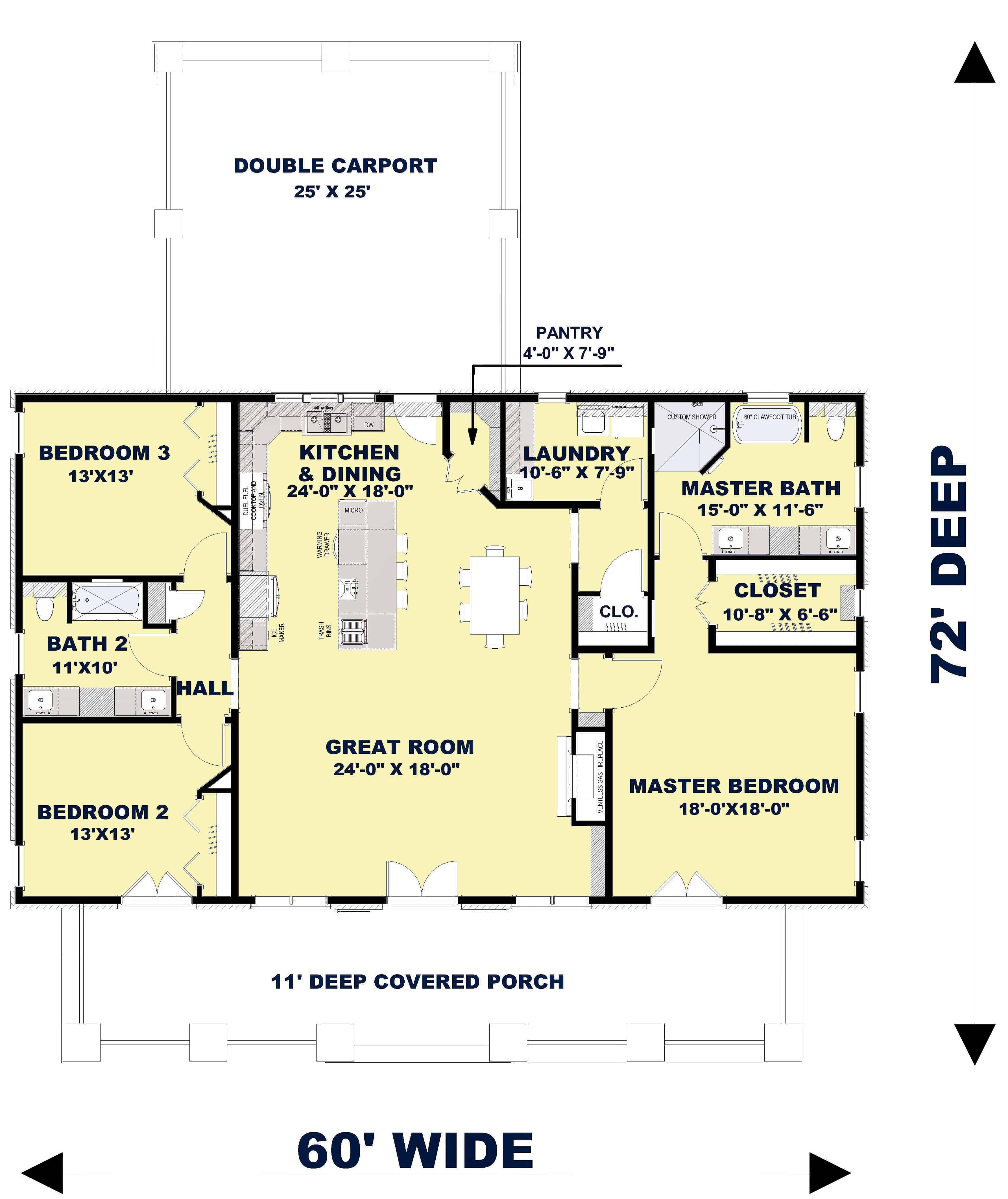 Floor Plan Main Level