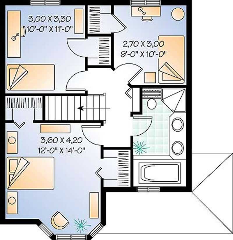 Upper Level Floor Plan