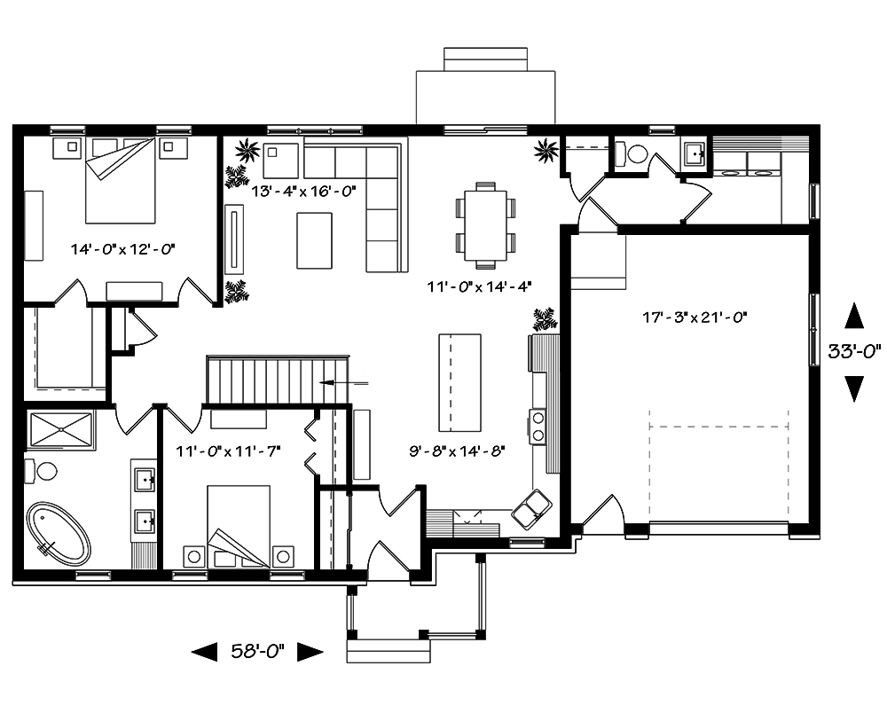Floor Plan Main Level