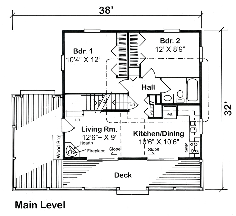 Floor Plan Main Level