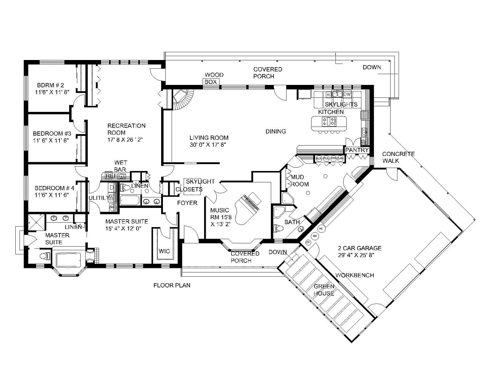Floor Plan First Story