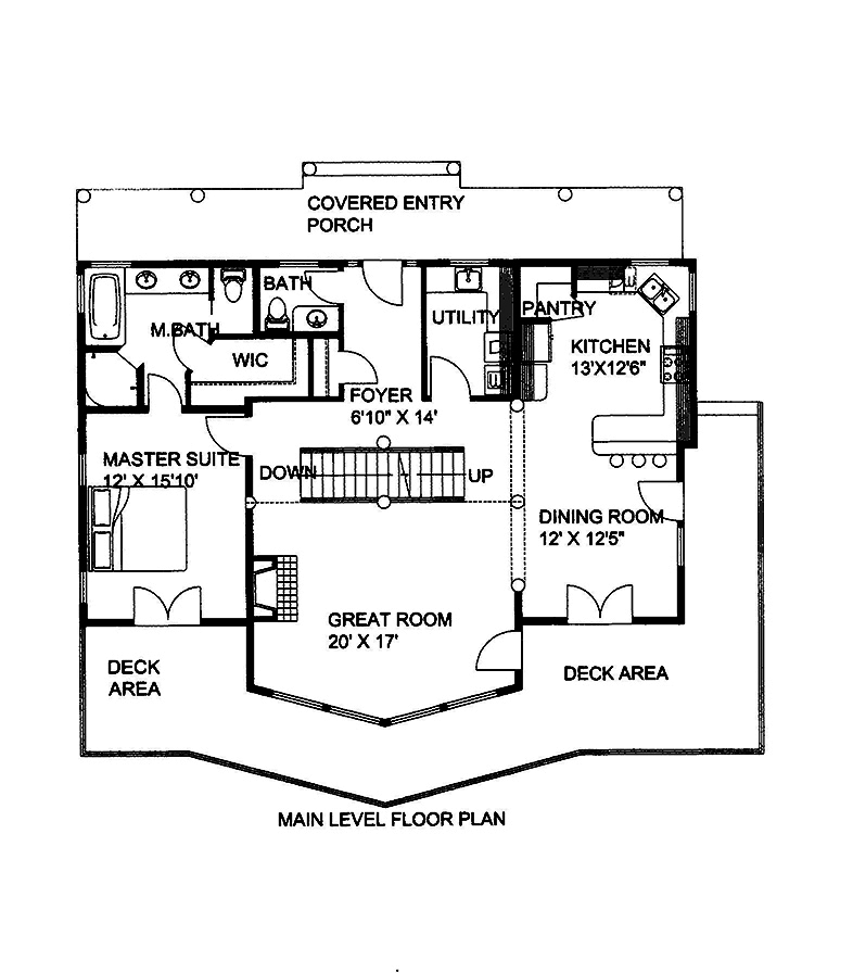 Floor Plan Main Level