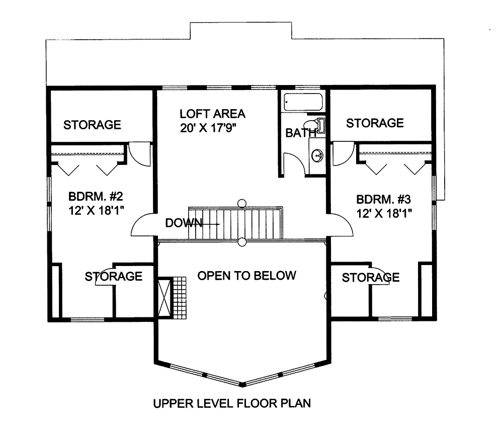 Floor Plan Upper Level