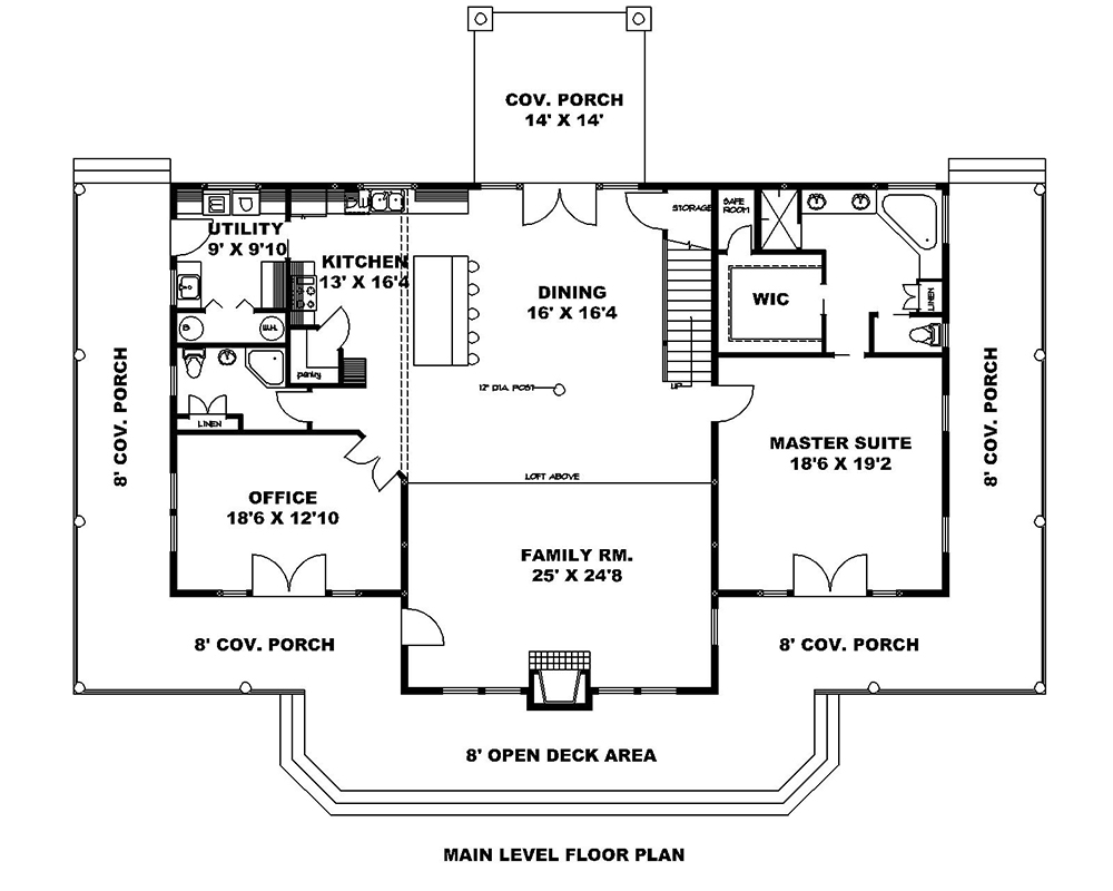 Floor Plan Main Level