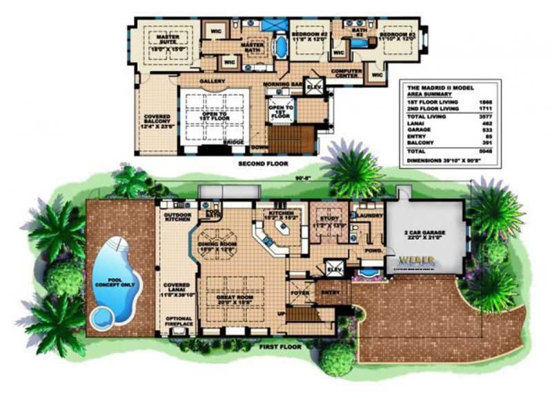 Floor Plan First Story