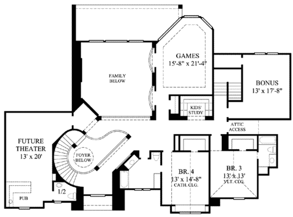 Floor Plan Second Story