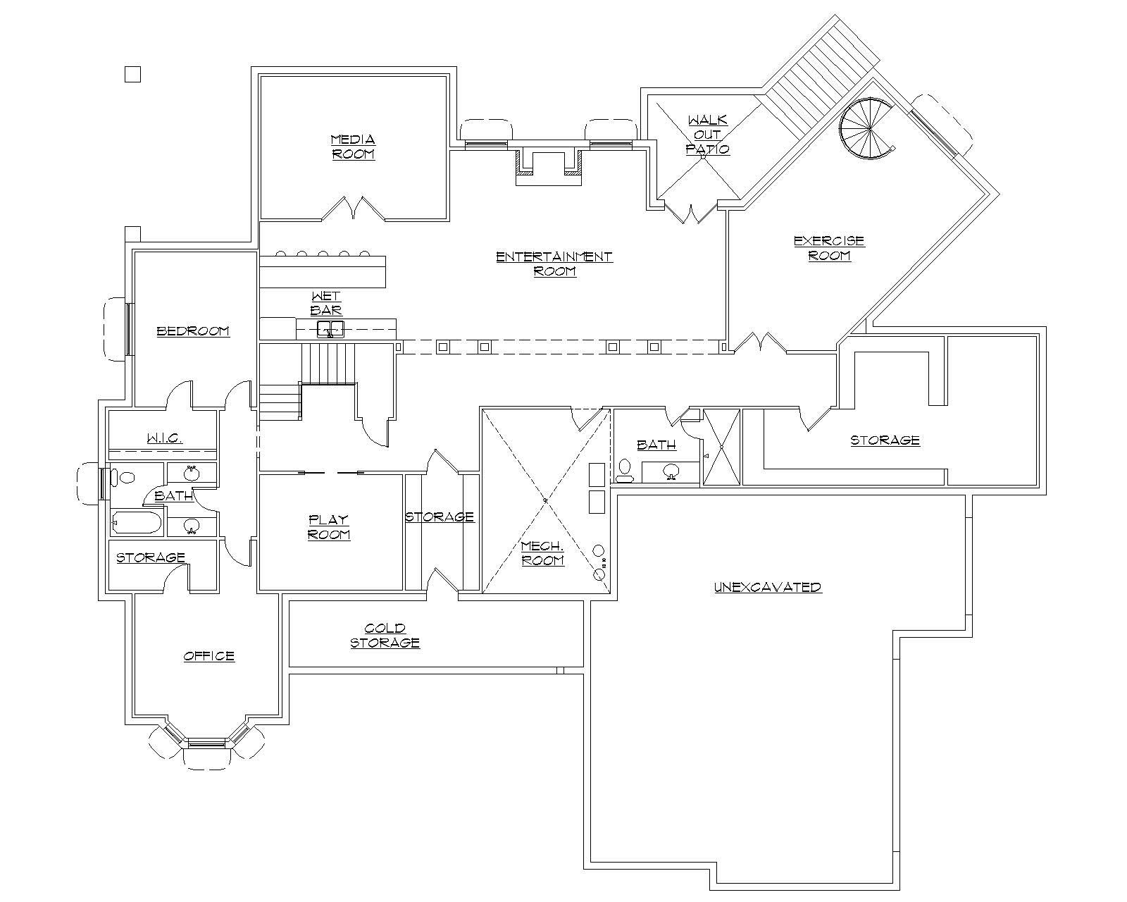 Floor Plan Basement