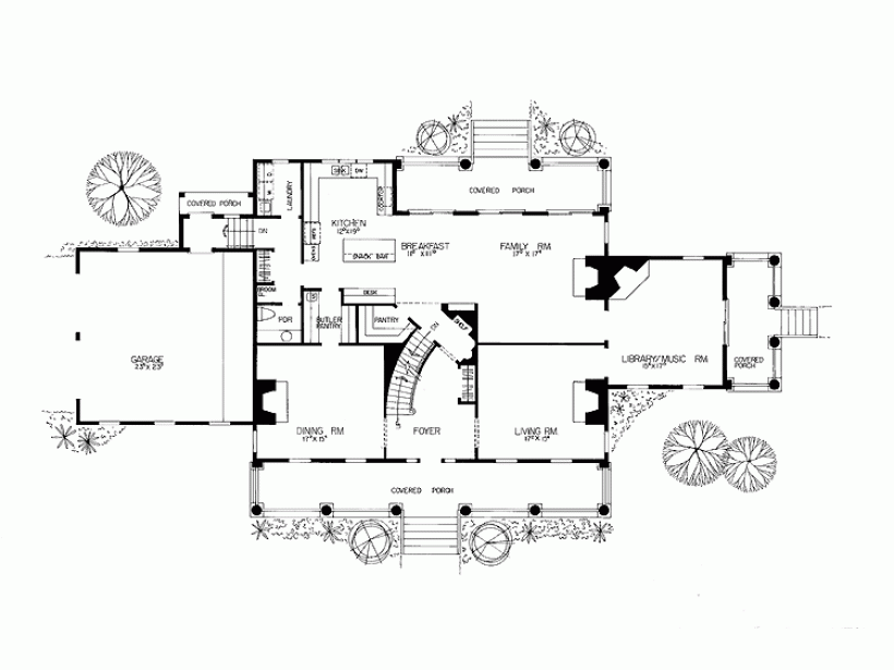 Floor Plan First Story