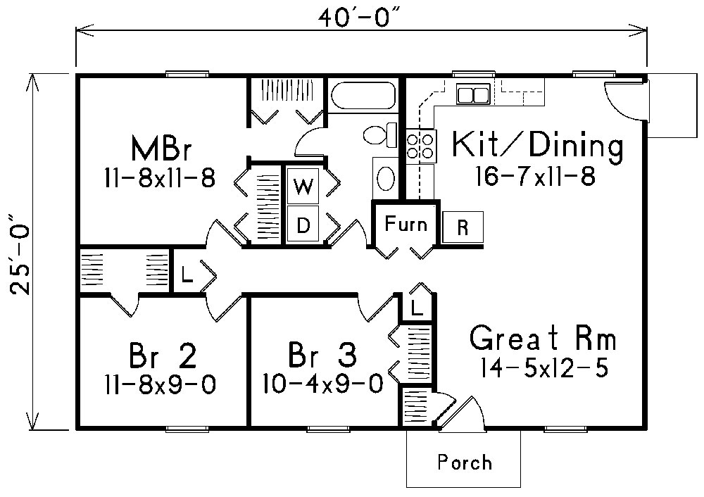 Floor Plan Main Level