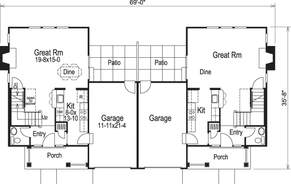 Floor Plan Main Level