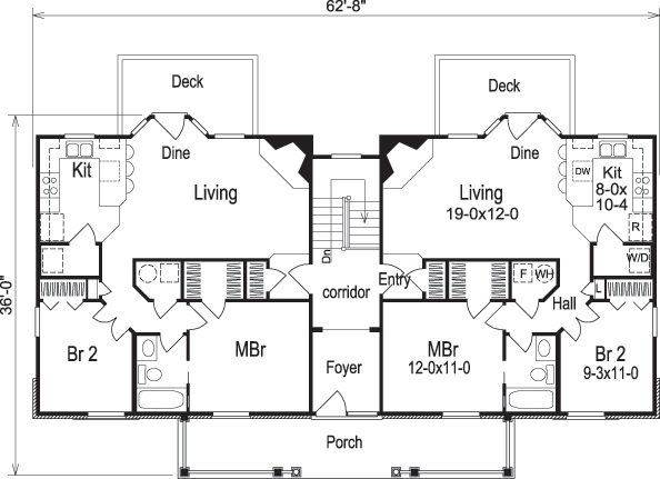 Floor Plan Main Level
