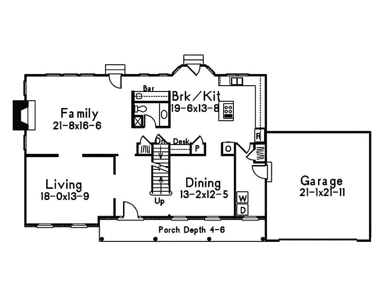 Floor Plan First Story
