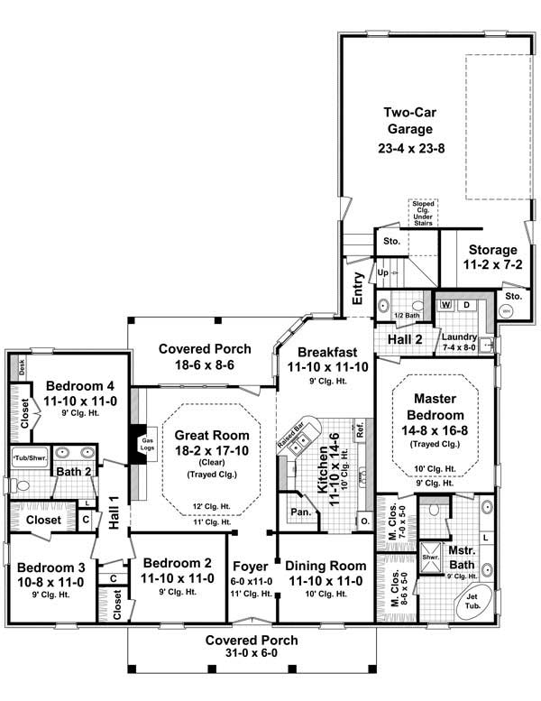 Floor Plan First Story