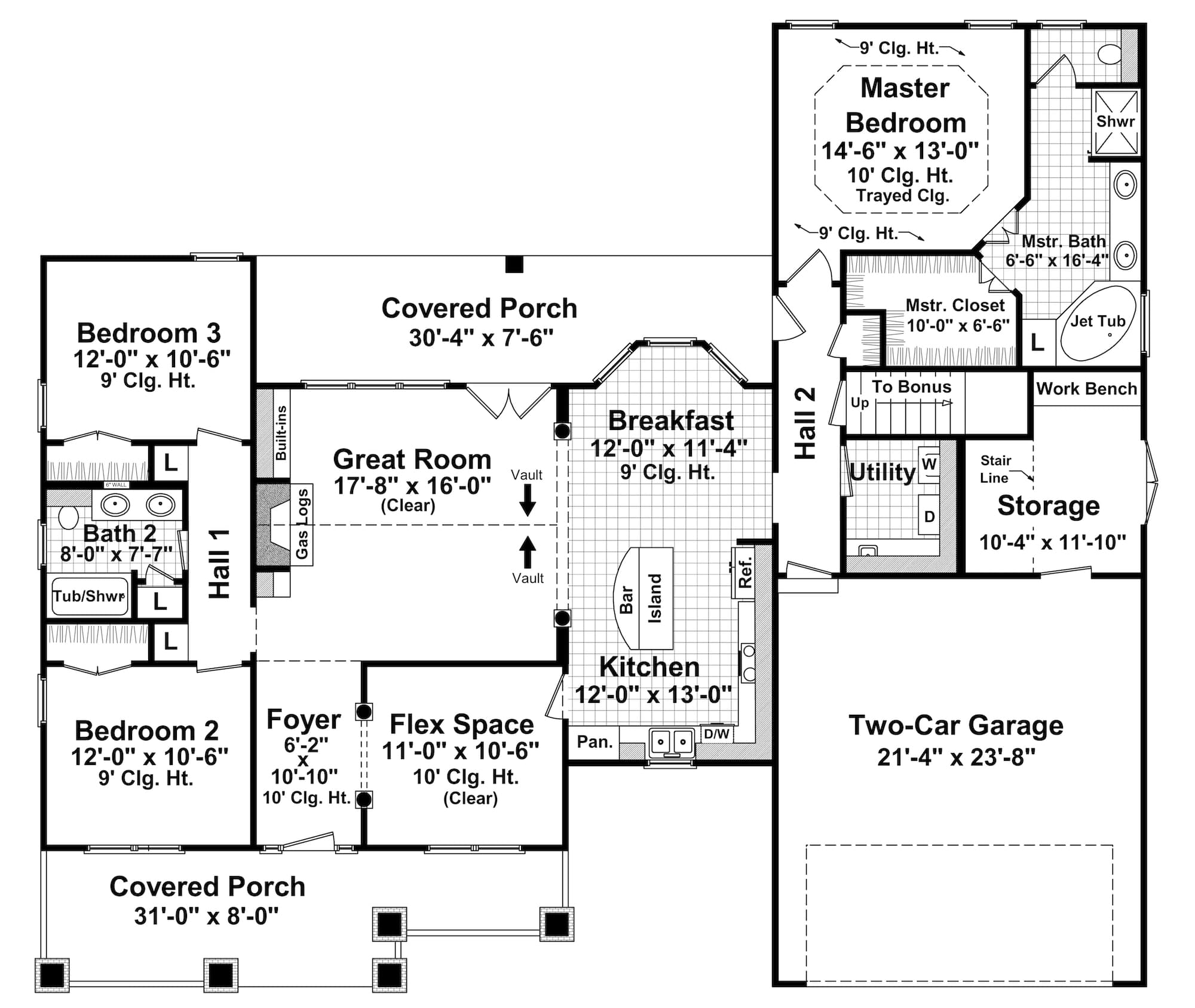 Floor Plan Main Level