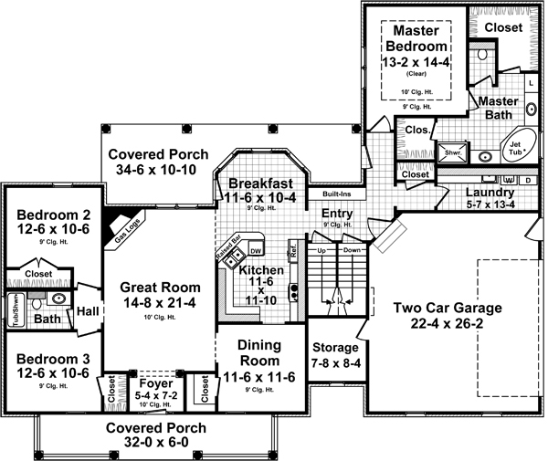 Floor Plan Main Level