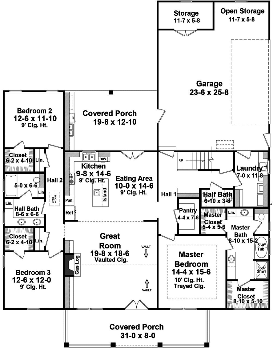 Floor Plan Main Level