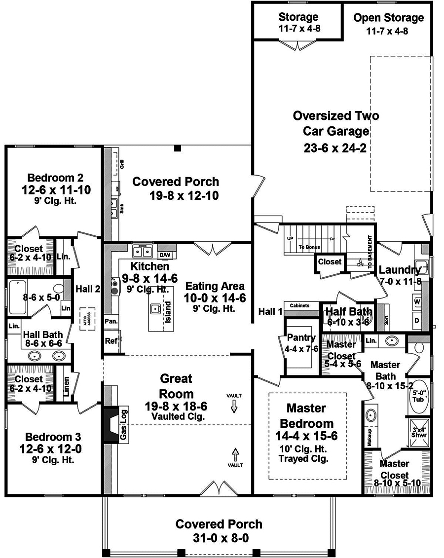 Floor Plan Main Level