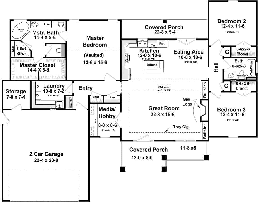 Floor Plan Main Level