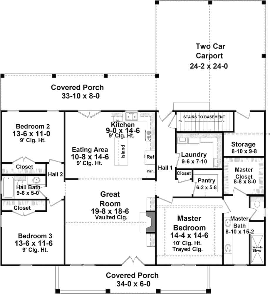 Floor Plan Main Level